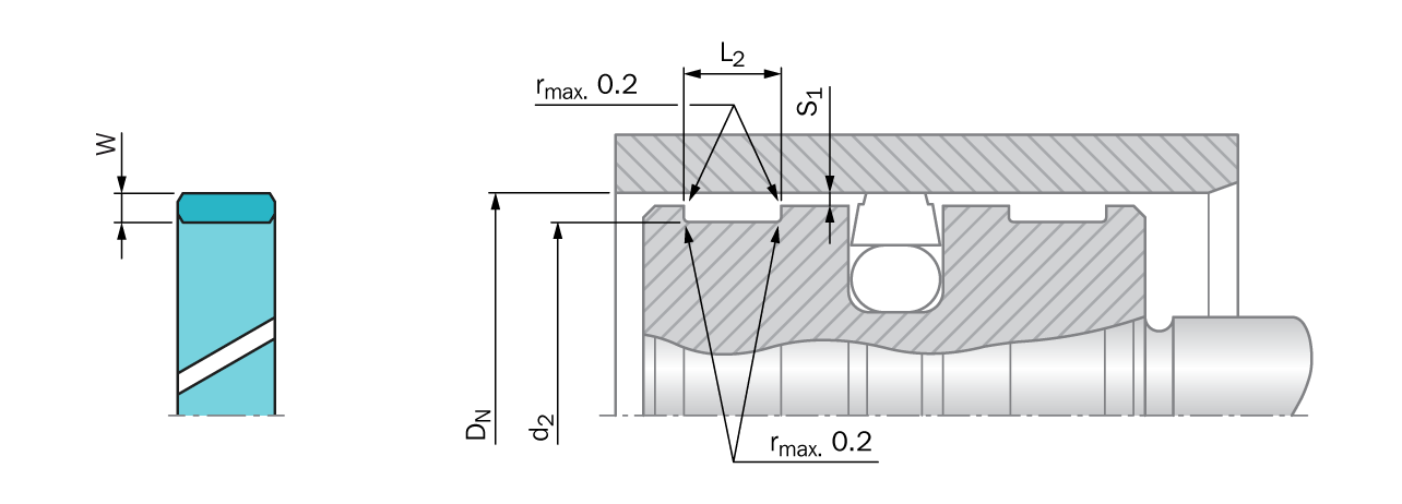 Turcite® Slydring® Strip