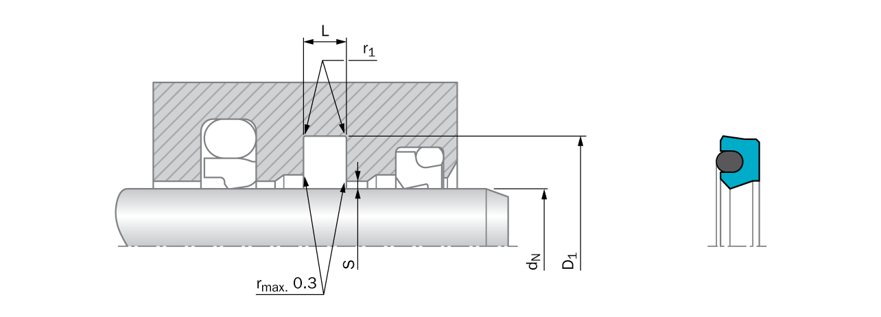 Zurcon® U-Cup RU6